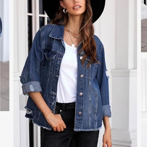 Jackets & Blazers - Denim Blue Women's Jean Jacket